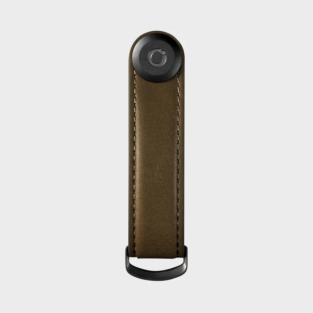 Key Organiser Leather - Olive