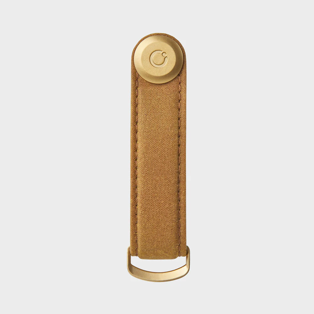 Key Organiser Waxed Canvas Golden Sand