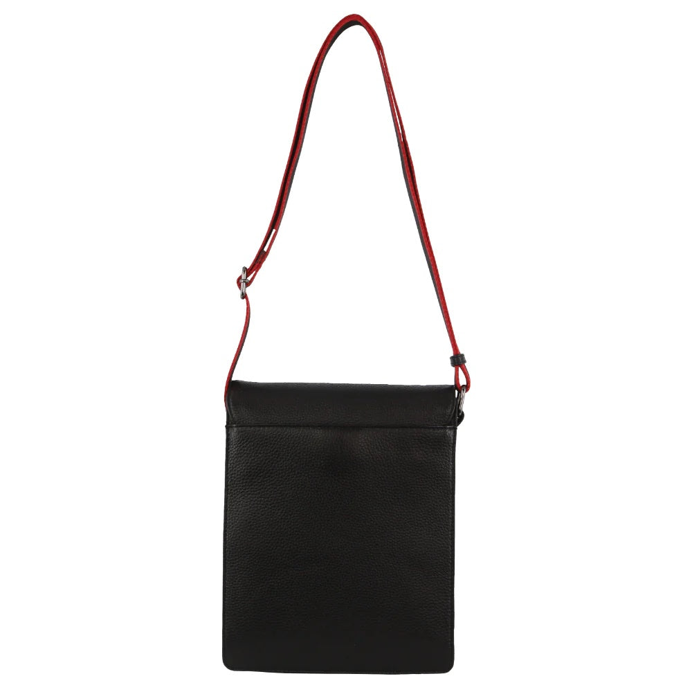 Signature Crossbody Flap-Over Bag