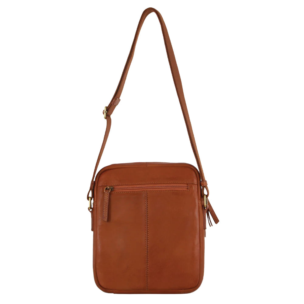 Versatile Leather Cross Body Bag