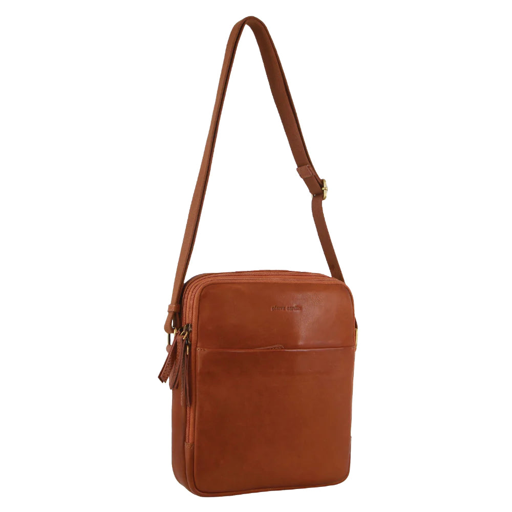 Versatile Leather Cross Body Bag