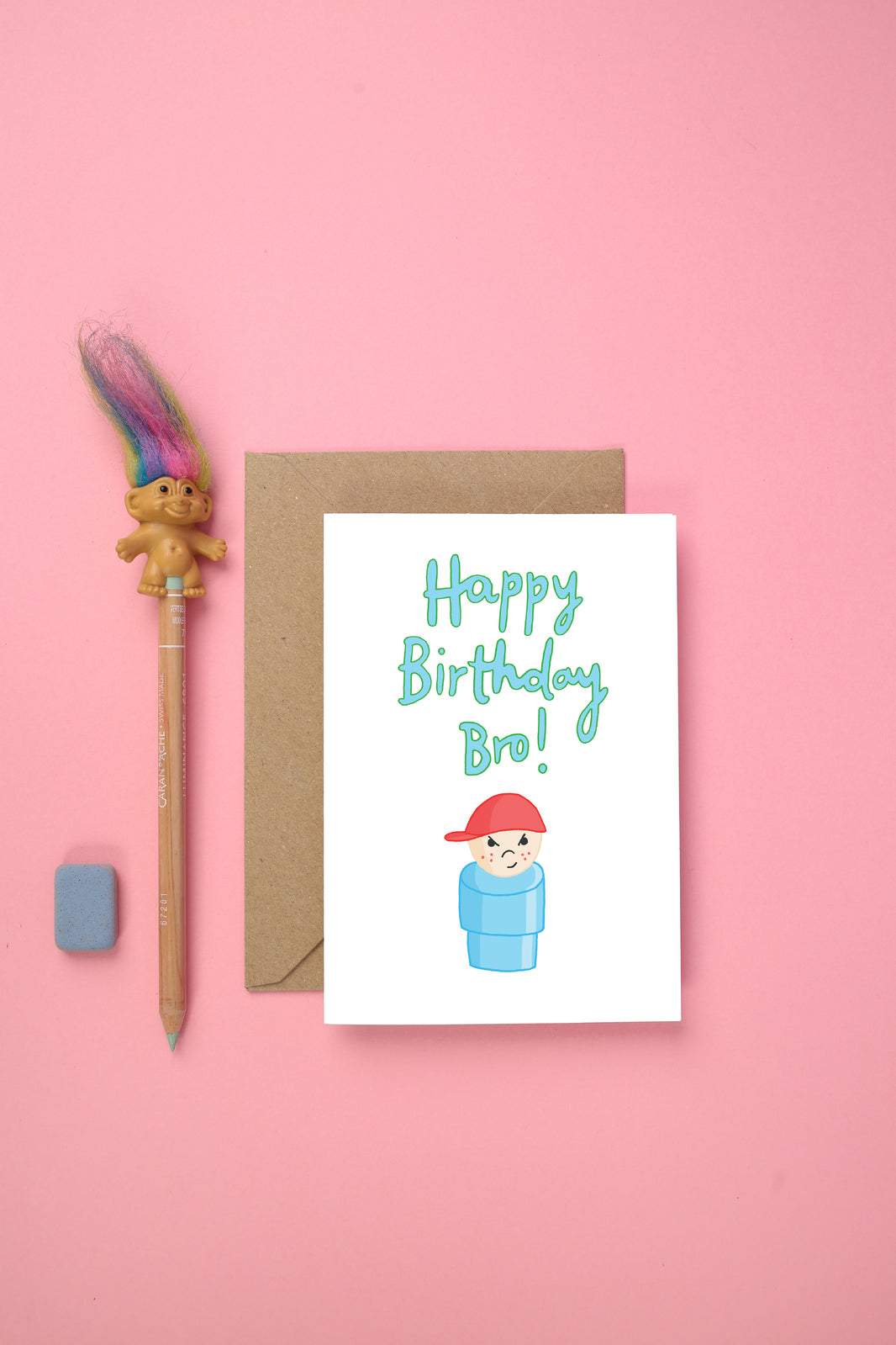 BIRTHDAY BRO Greeting Card
