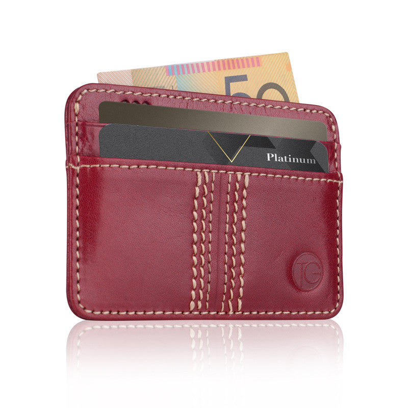 Cricket-Inspired Slim Leather Wallet Range
