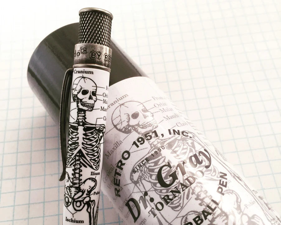 Tornado™ Vintage Metalsmith - Dr. Gray Skeleton Rollerball