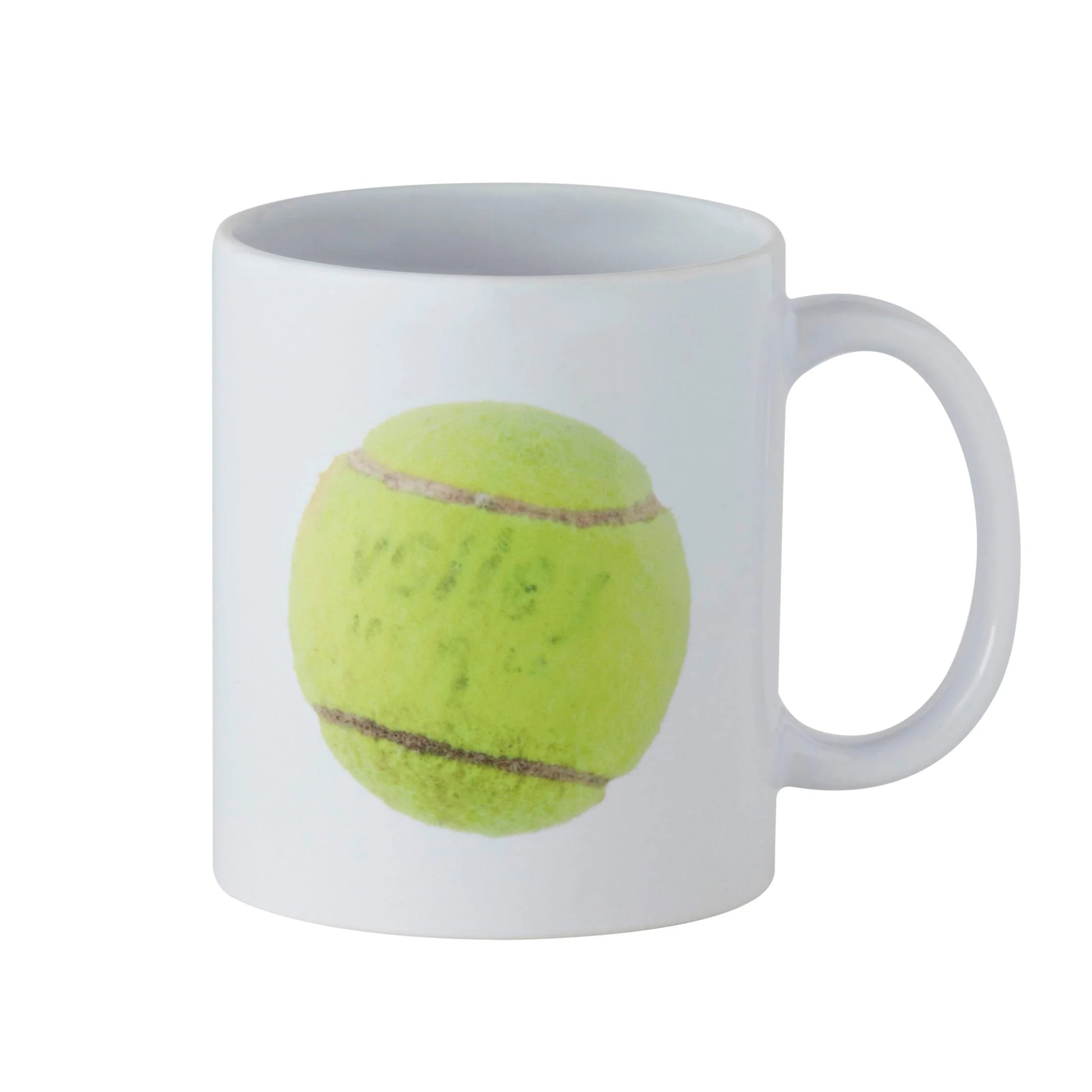 Sporting Nation Ornament Series Vintage Tennis Ball Coffee Mug