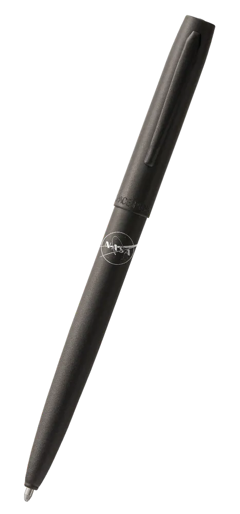Fisher Matte Black Cap-o-Matic Space Pen, Nasa Meatball
