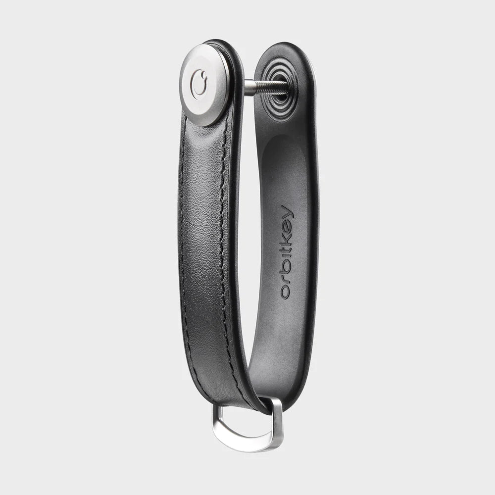 Black Orbitkey Key Organiser Hybrid Leather