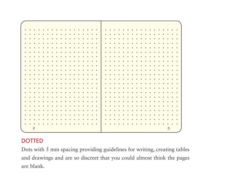 Notebook Master (A4+) Hardcover, 235 Numbered Pages, Dotted, Black