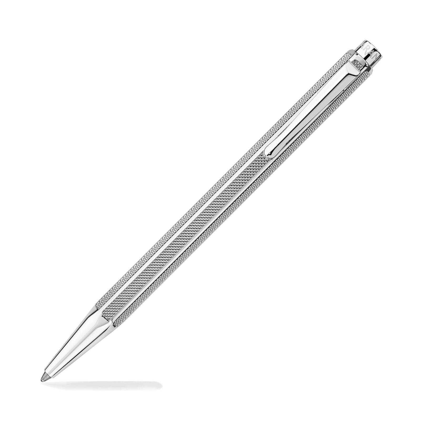 Ecridor Rhodium Maille Milanaise Ball Pen