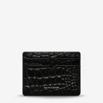 Together for now - black croc emboss