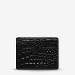 Together for now - black croc emboss