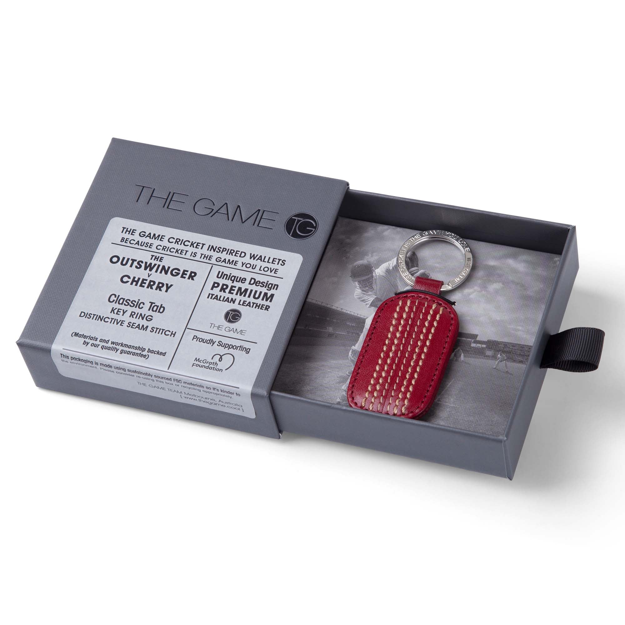 Outswinger Key Ring