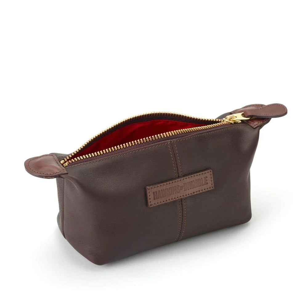 Hawkins & Brimble Handmade Saddle Leather Bag