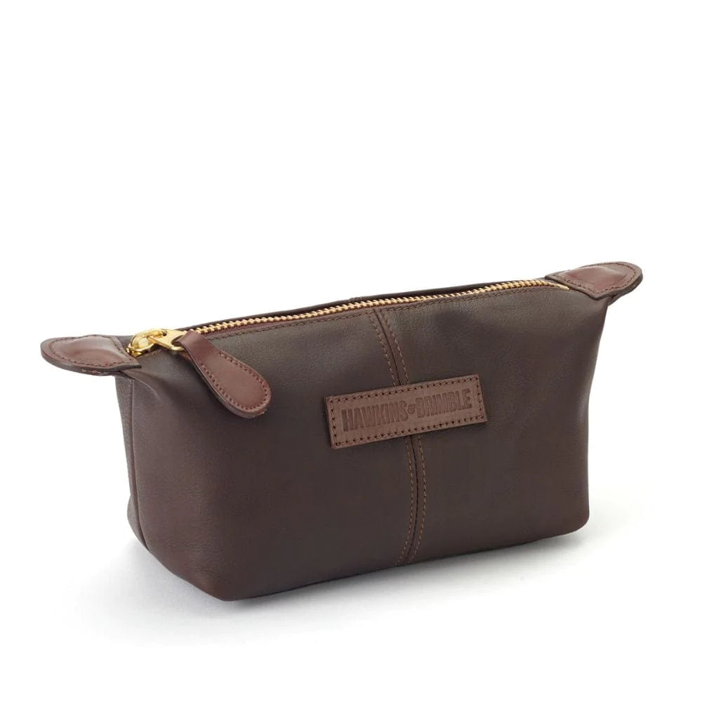 Hawkins & Brimble Handmade Saddle Leather Bag