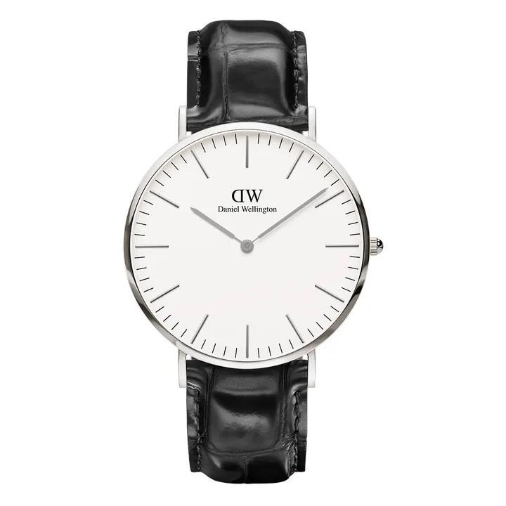Daniel Wellington 32mm Classic Reading Silver Watch