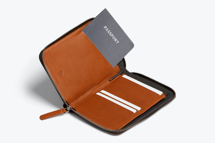 Bellroy Travel Folio Caramel