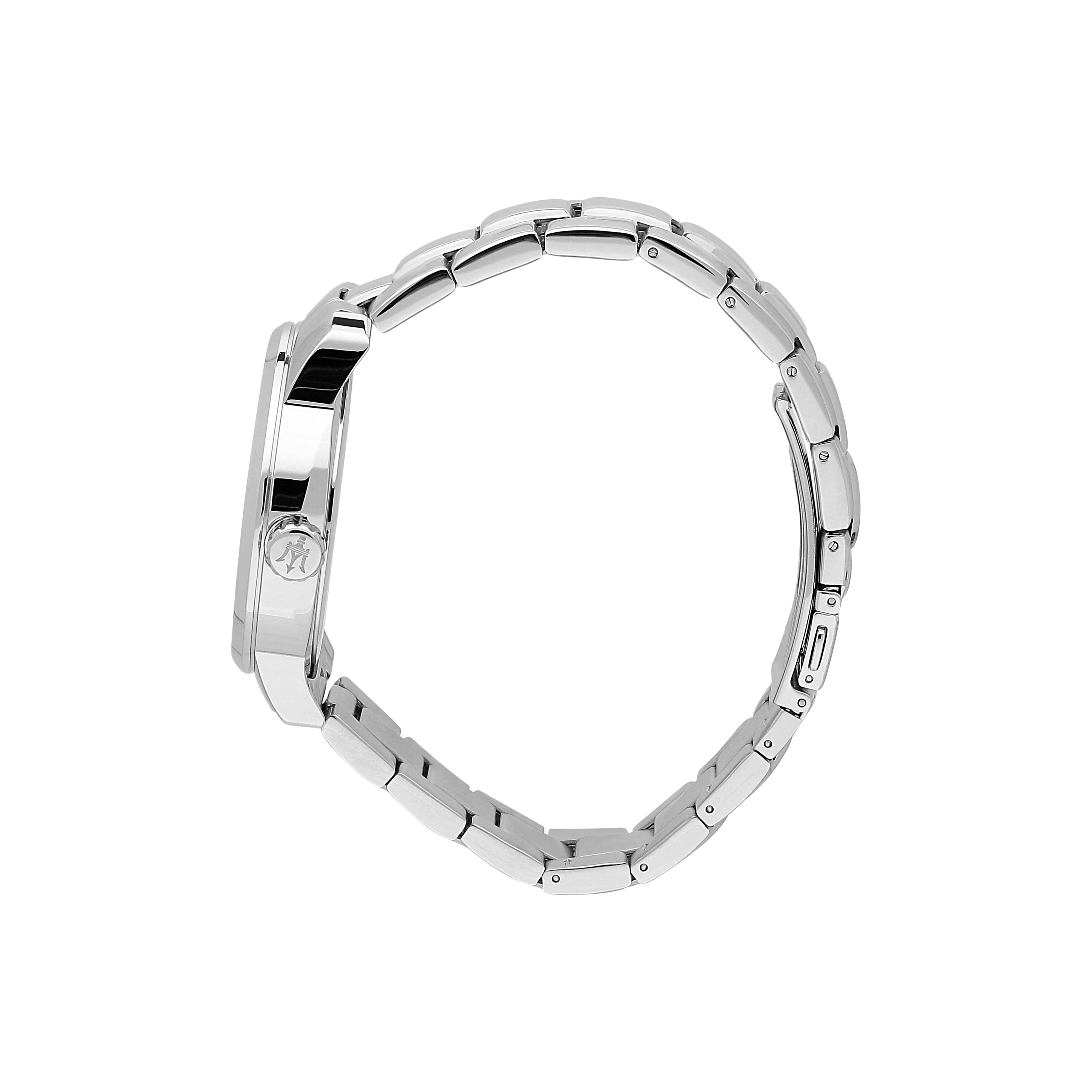 Successo 44mm Stainless Steel Chronograph with Bracelet Watch