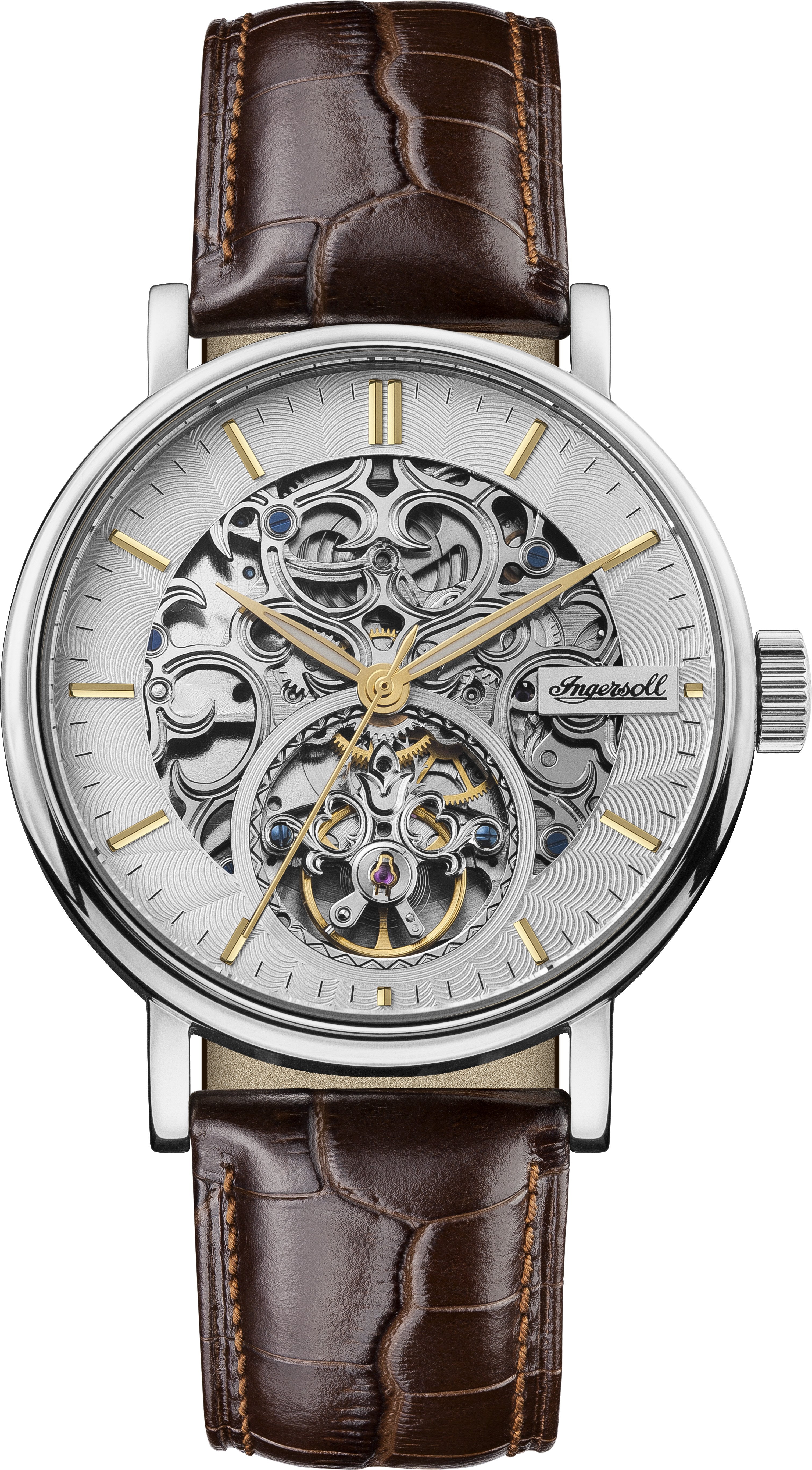 Charles Automatic Brown Watch