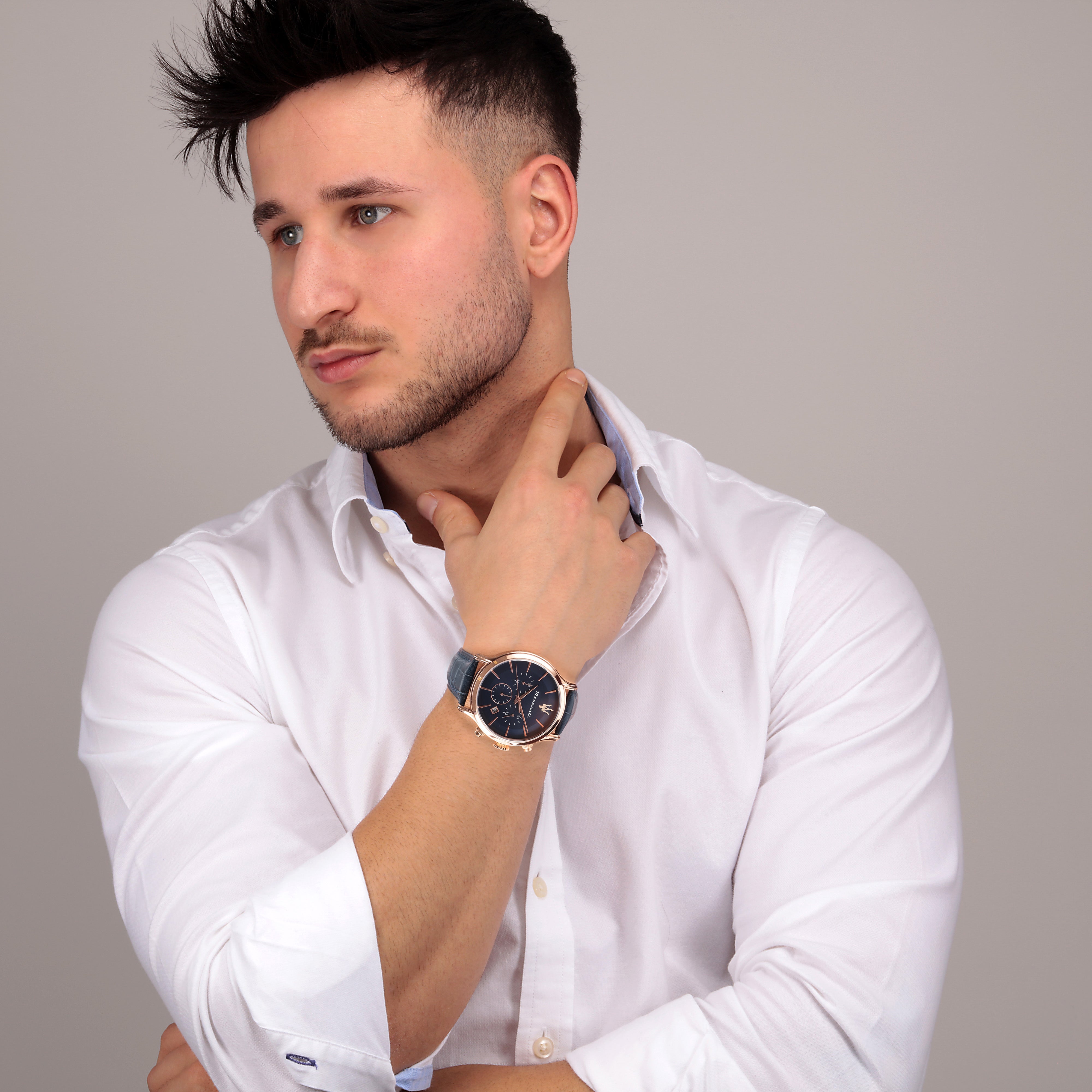 Epoca Blue Dial 42mm Chronograph