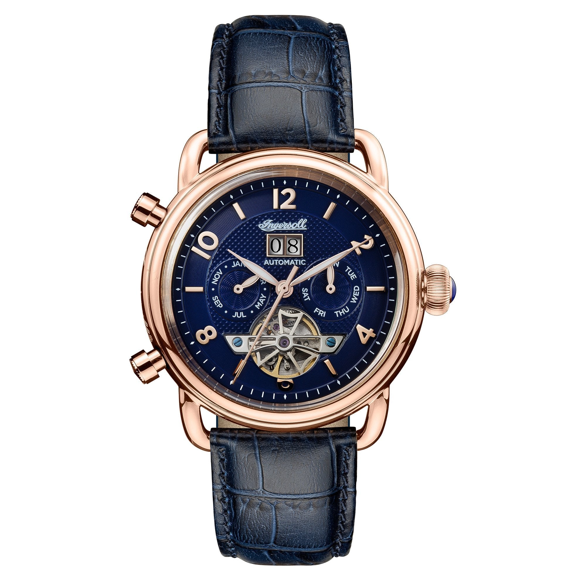 New England Automatic Blue Watch
