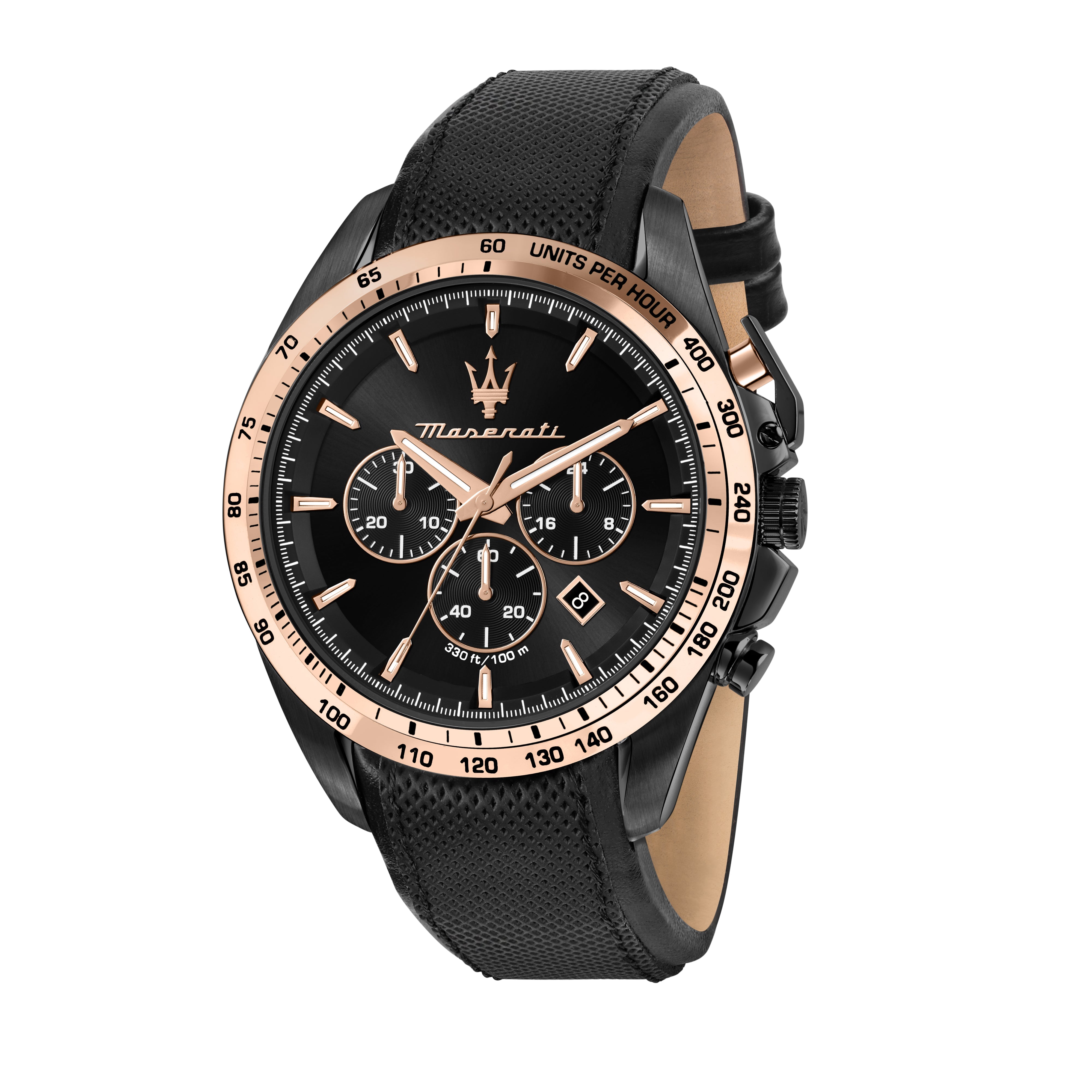 Epoca 42mm Black Chronograph