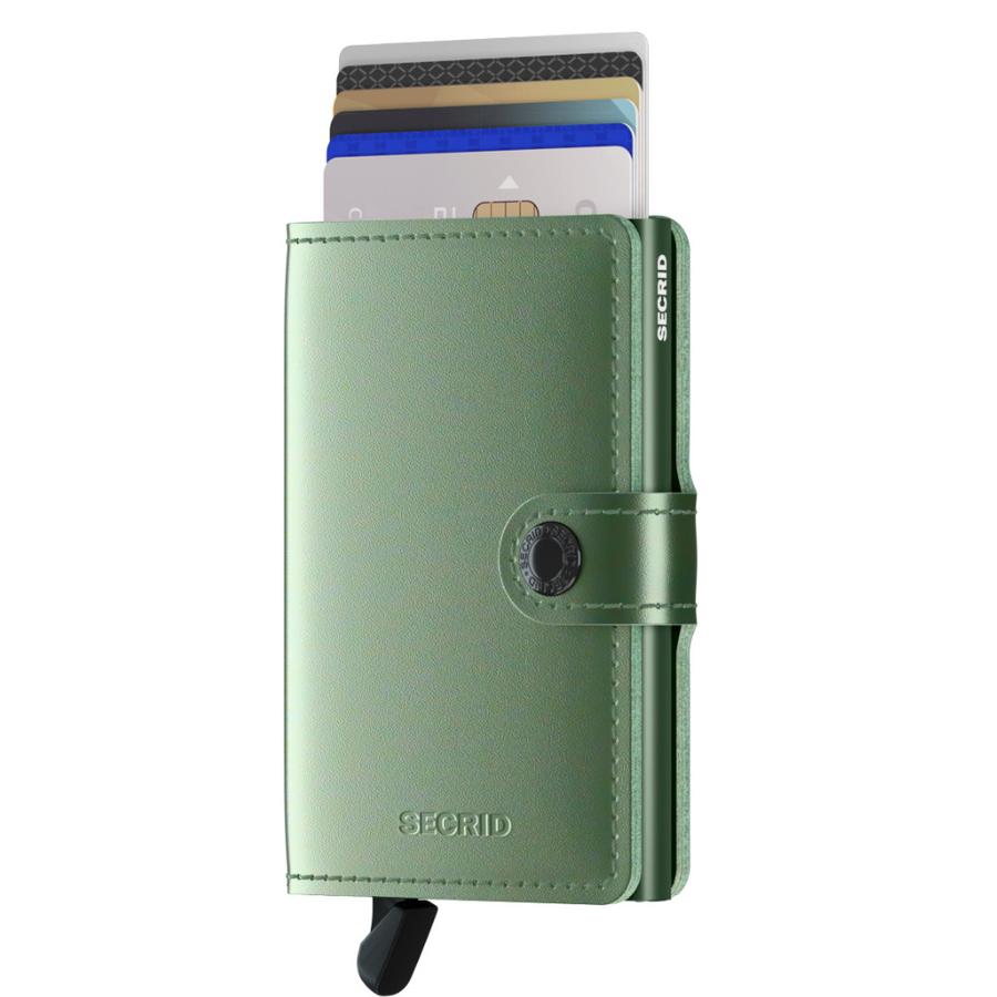 Miniwallet Metallic - Green