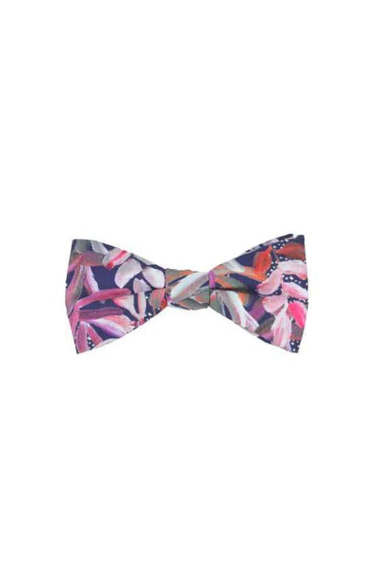 Peggy and Finn Bow Tie - Protea Navy