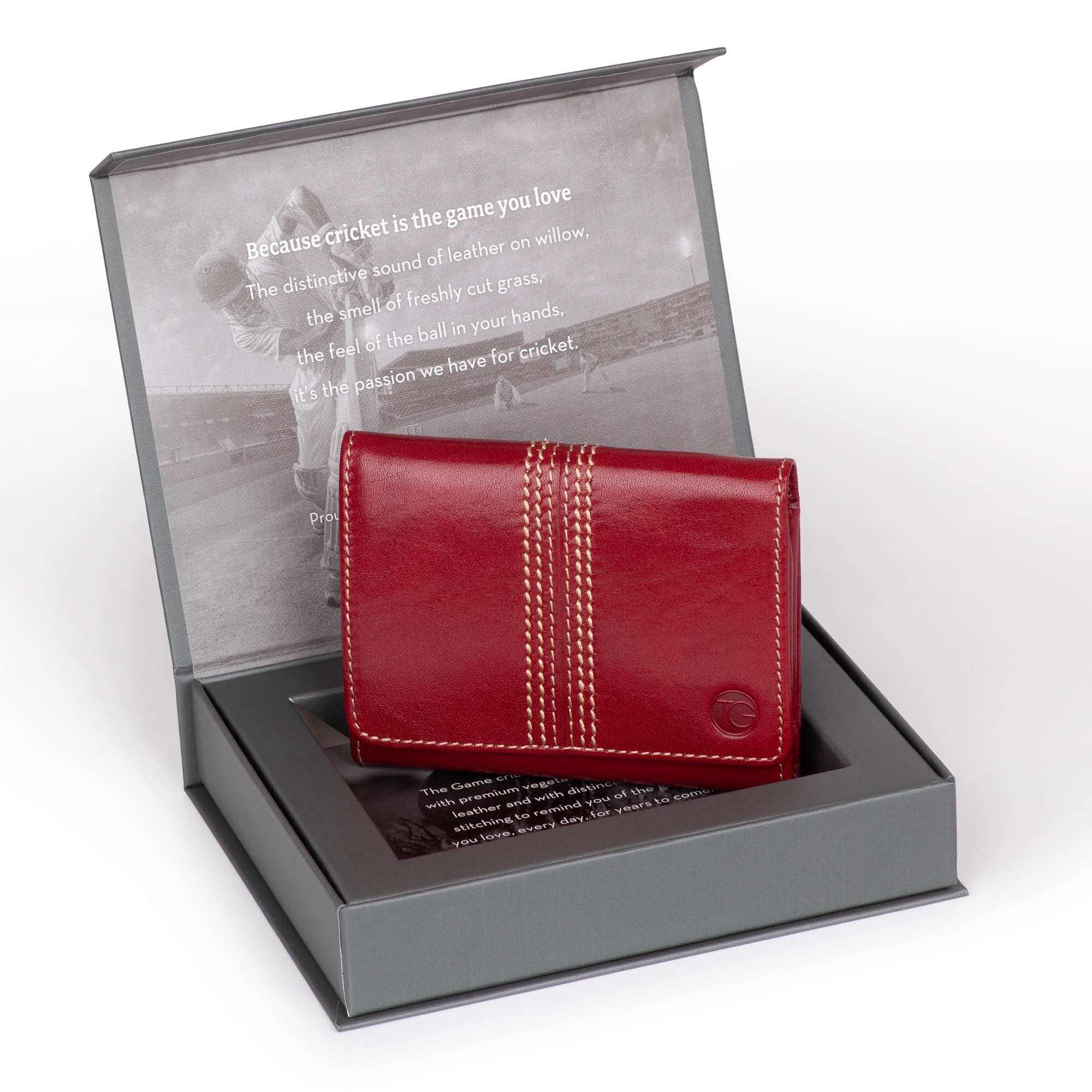 The Keeper - Cherry Trifold Wallet