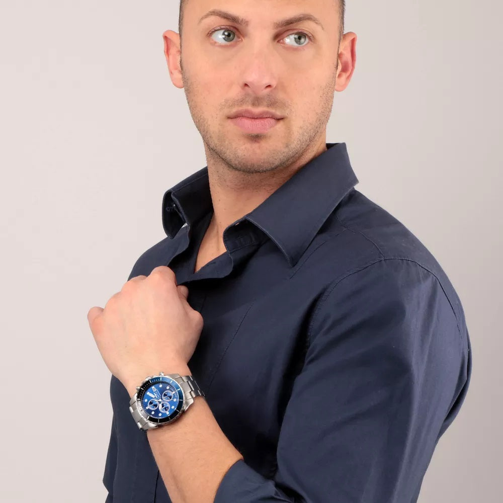 Blue 450 Dial Chronograph
