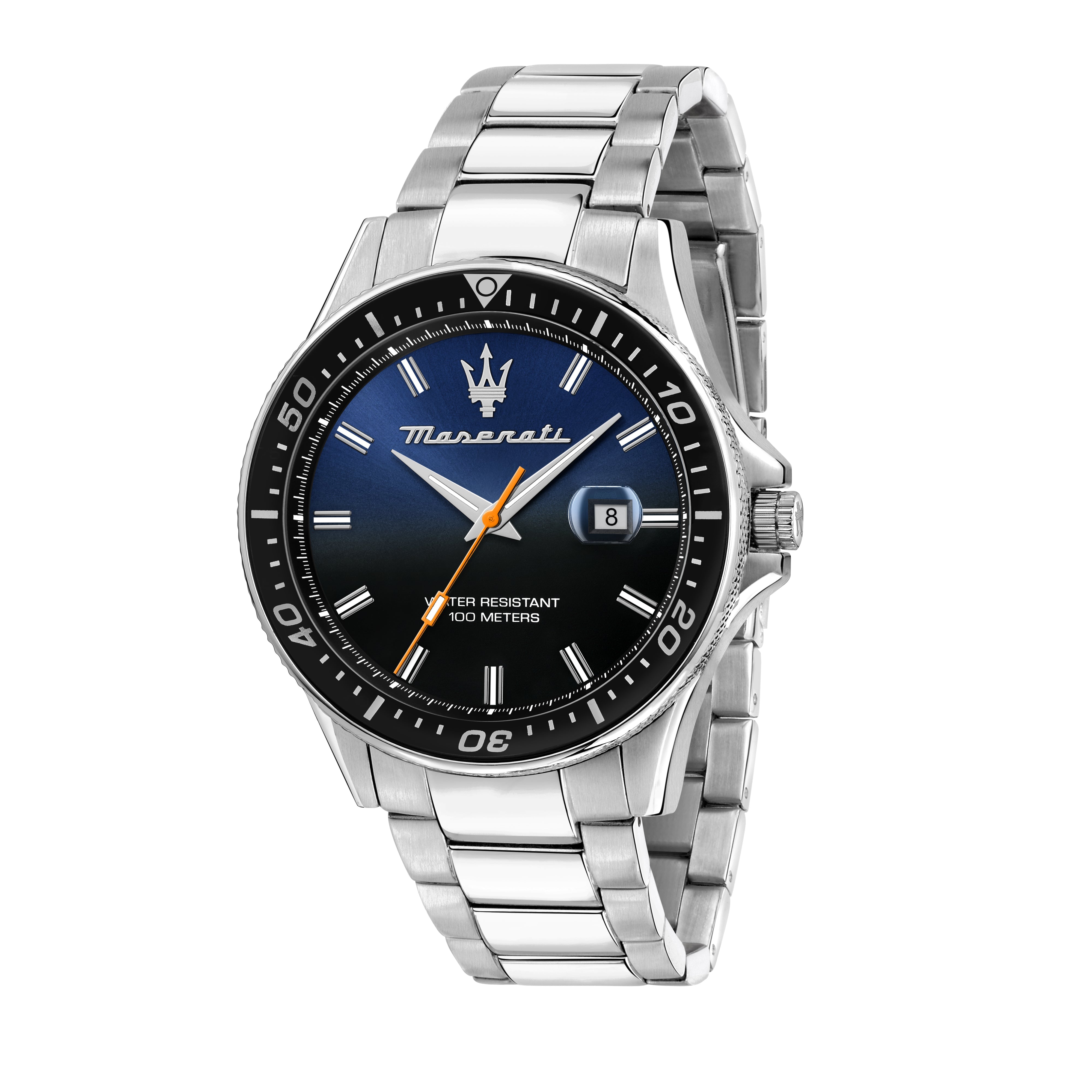 Sfida 44mm Case Stainless Steel Watch