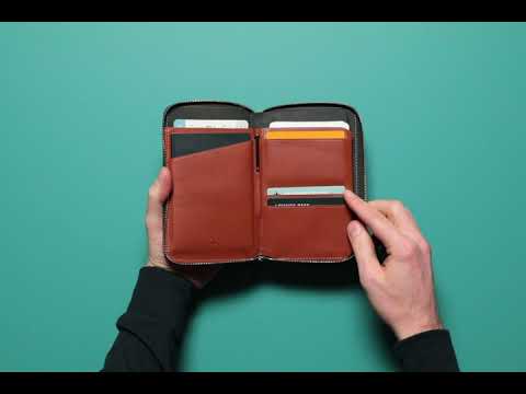 Bellroy Travel Folio Caramel