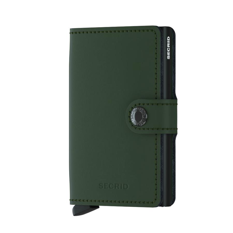 Miniwallet Matte - Green & Black