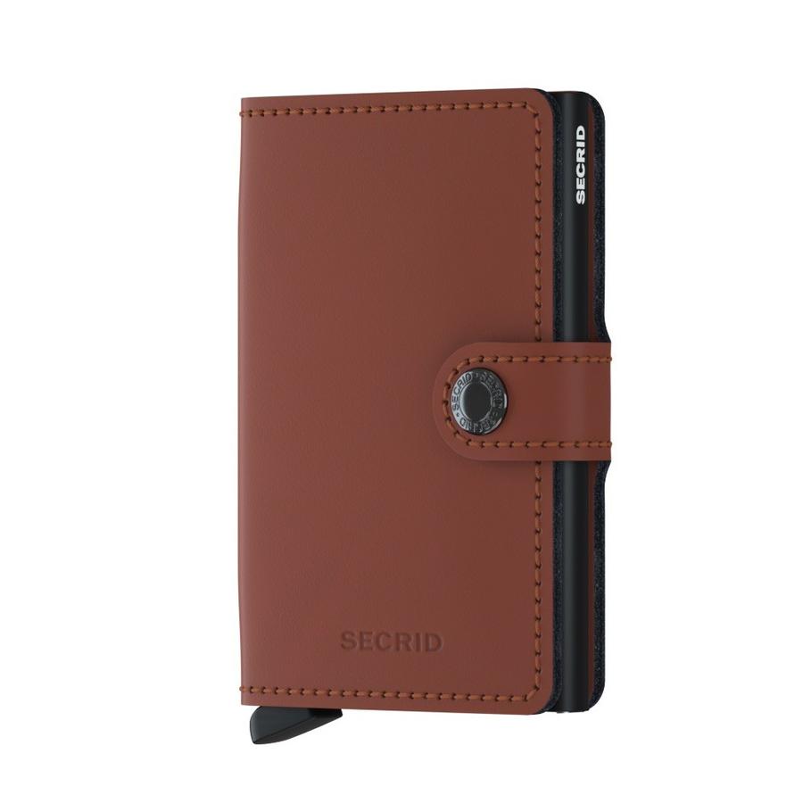 Miniwallet Matte - Brick & Black