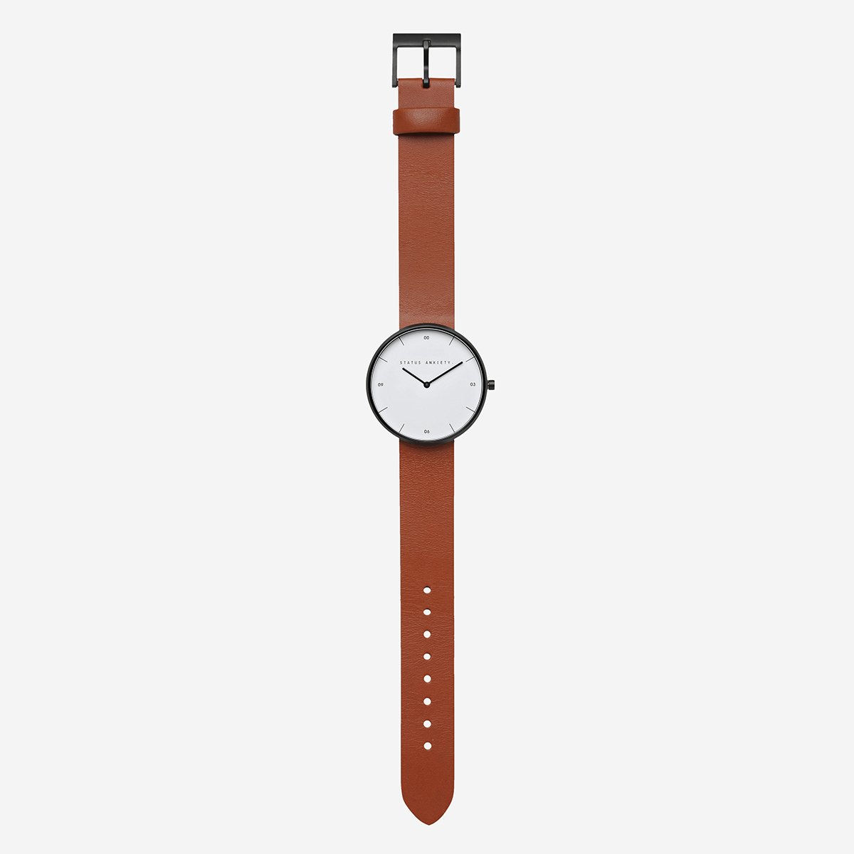 Status Anxiety Black White And Tan Watch