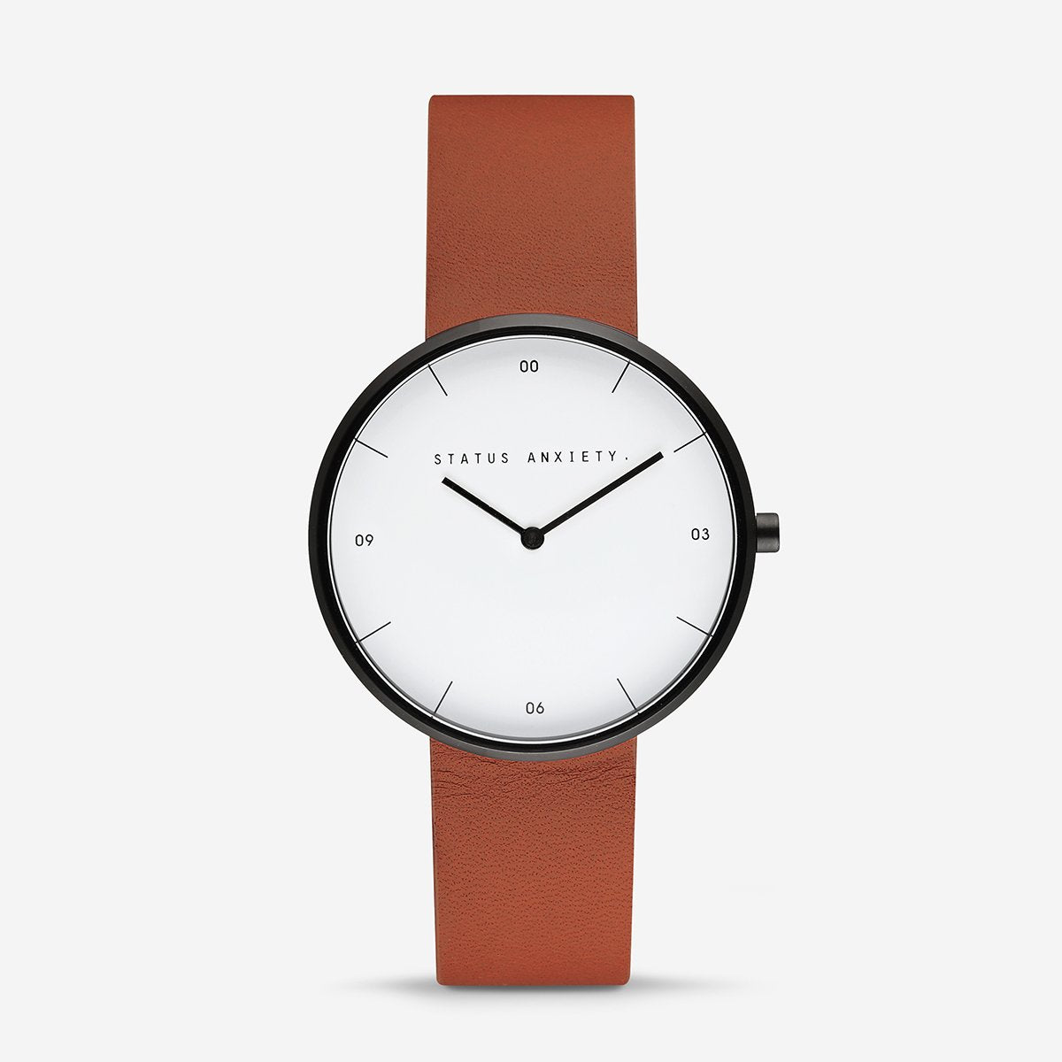 Status Anxiety Black White And Tan Watch
